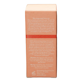 Peach & Lily Pure Beam Luxe Oil texture swirl on skin for balanced radiance