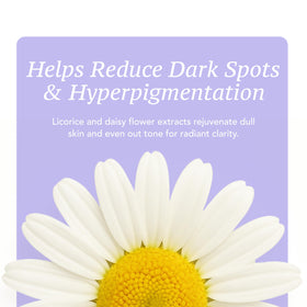 Peaches Skin Care Luminescent Lifting Serum CoQ10 and peptide ingredients graphic