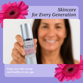 Peaches Skin Care Luminescent Lifting Serum licorice extract for balanced tone