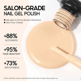 PEACECOLOR long-wear gel nails with color lasting weeks