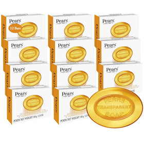Pears soap amber bar glow reveals moisturizing, everyday cleansing appeal.