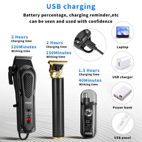 pebsoa low-noise motor closeup for quiet grooming