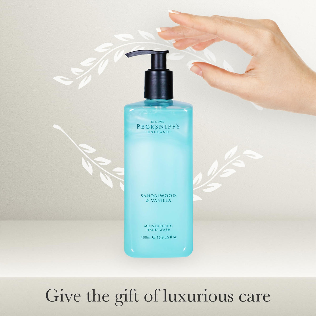English handcrafted label emphasizes quality and artisanal care.