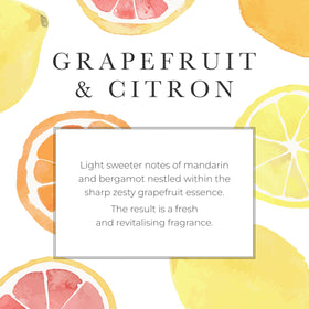 Pecksniff's Grapefruit & Citron hand wash lather shot demonstrates rich foam for effective cleaning.
