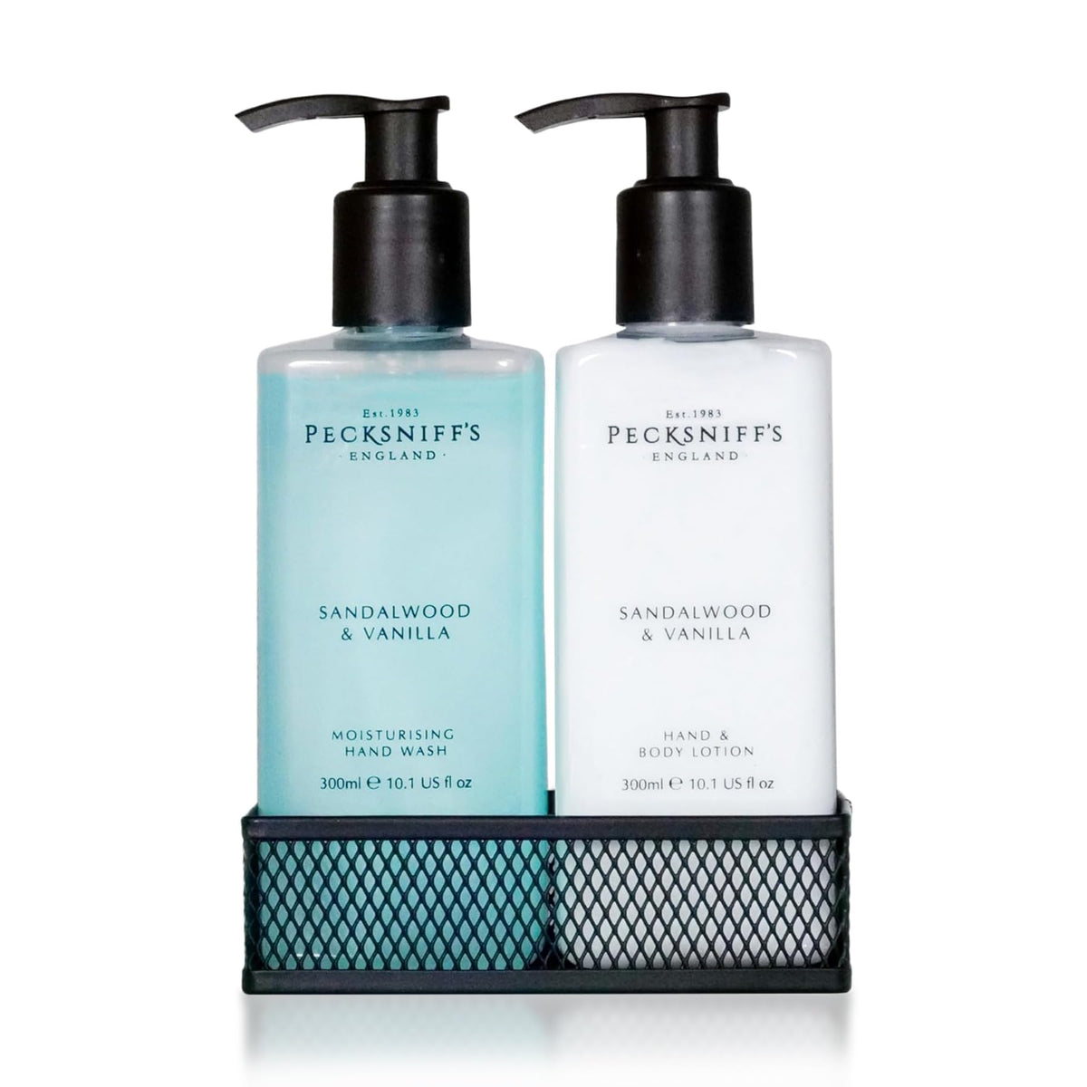Pecksniff's Kitchen Soap Dispenser Set bottle pour for easy, controlled soap dispensing.
