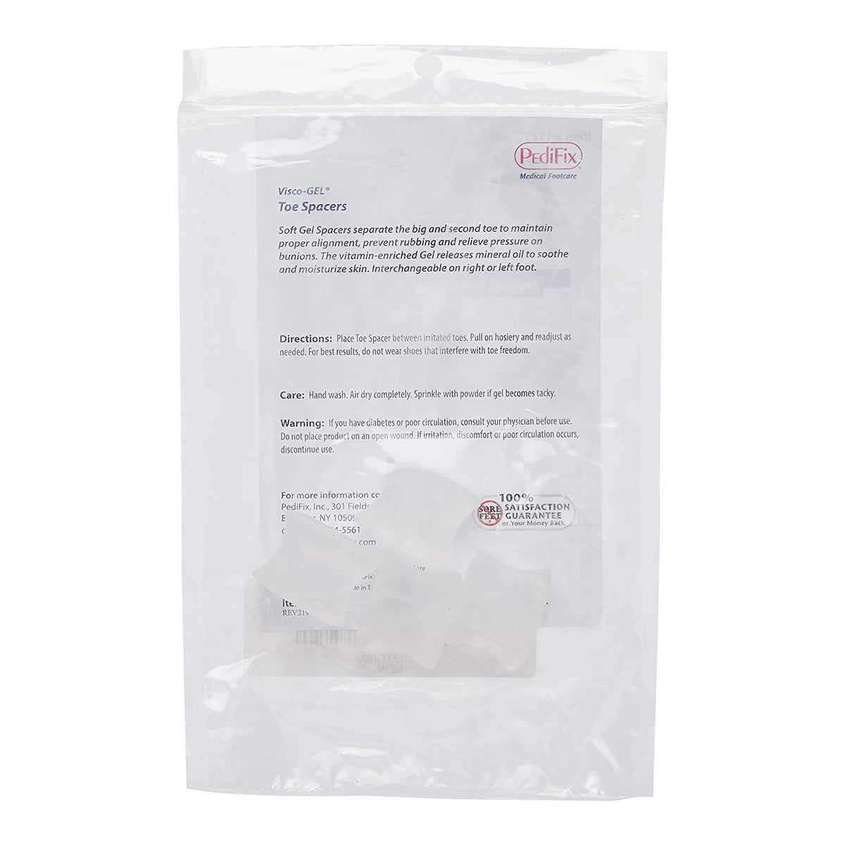 Close-up of the mineral-oil enriched gel for skin soothing.