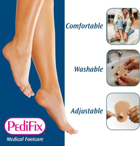 Pedifix Toe Straightener left-right interchangeable fits most shoes.