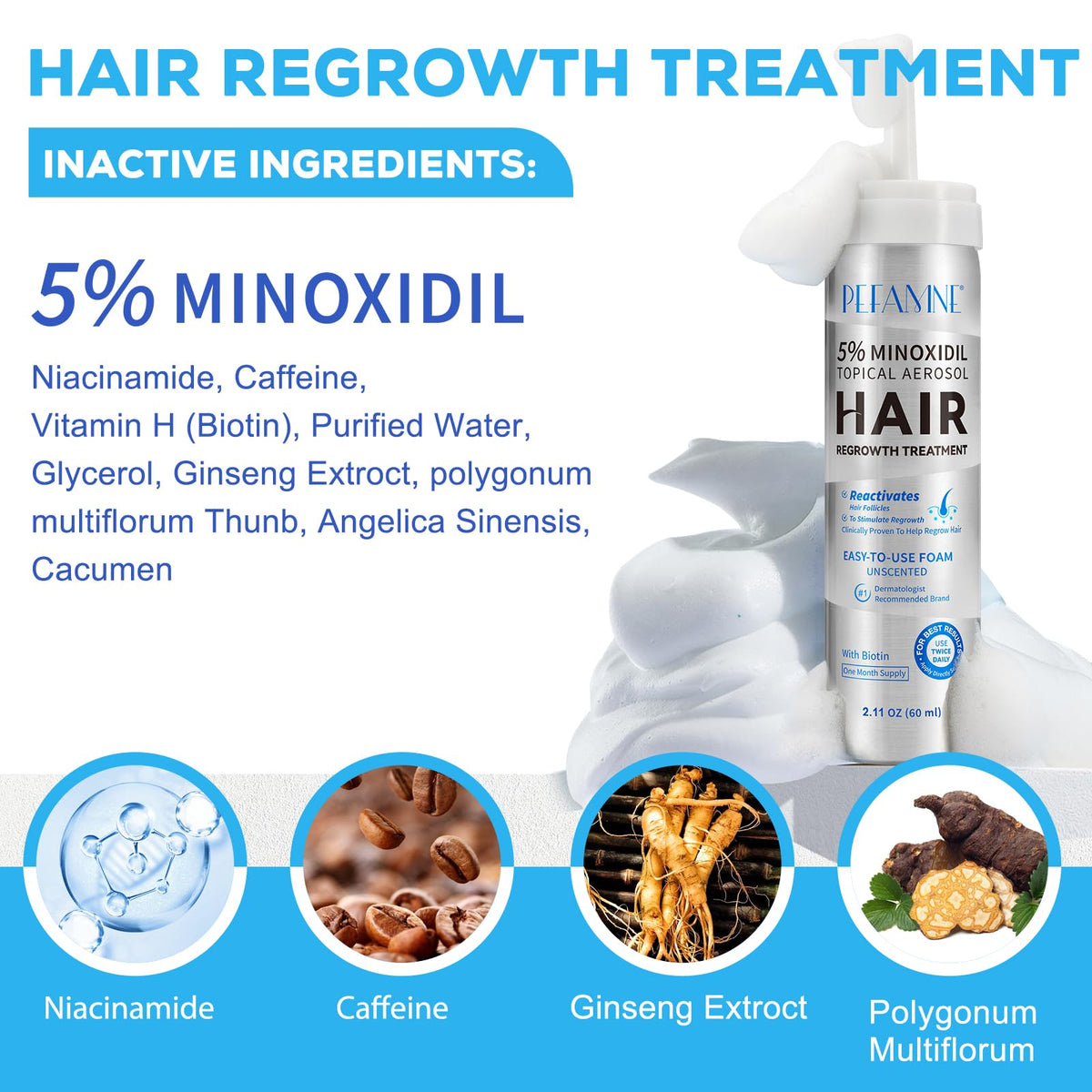 Peesnb daily-use minoxidil routine image invites consistent care for best results