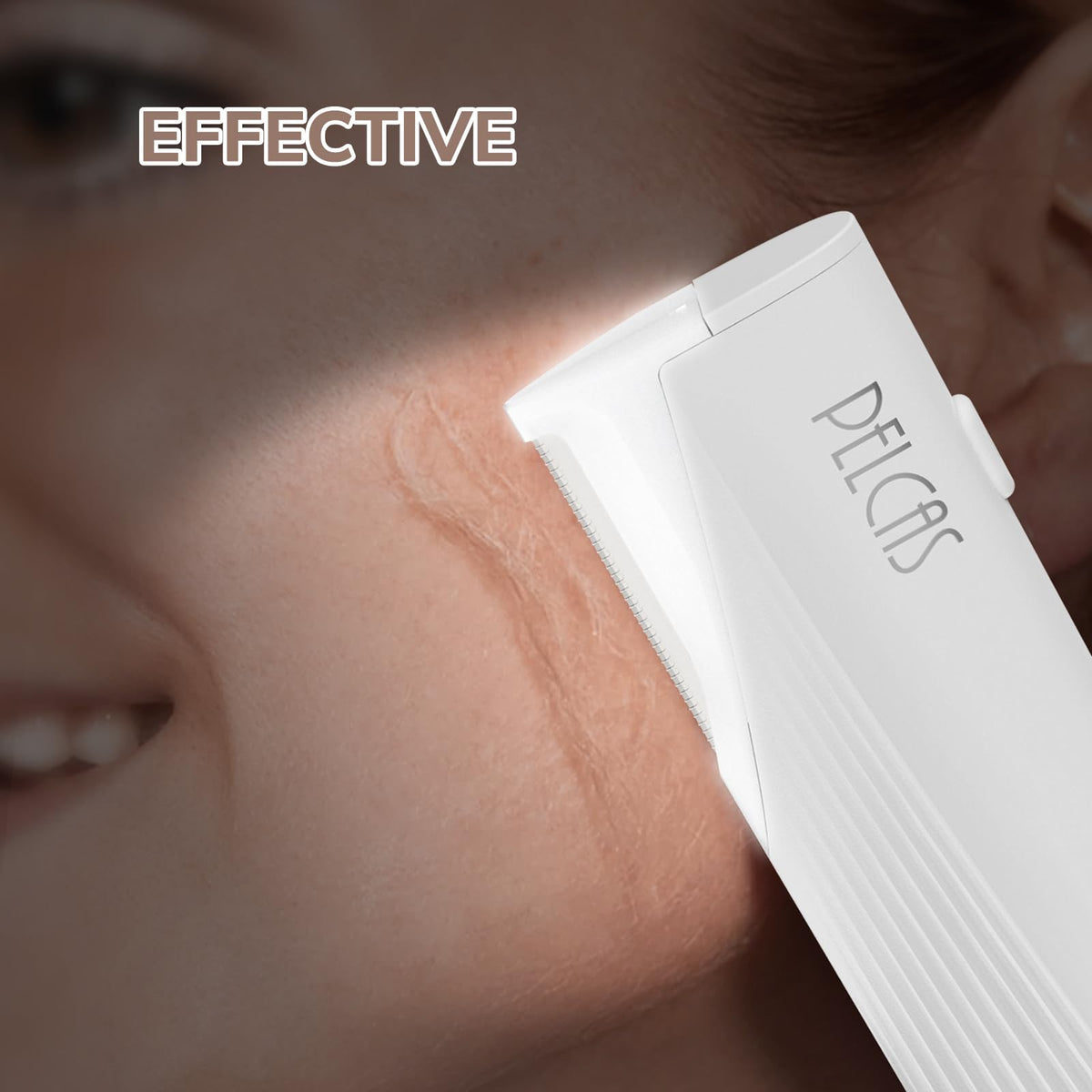 PELCAS blade safety-lock design secures blades during replacement