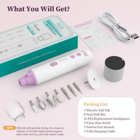 PEL-CAS kit suitable for home use with USB charging for flexibility.
