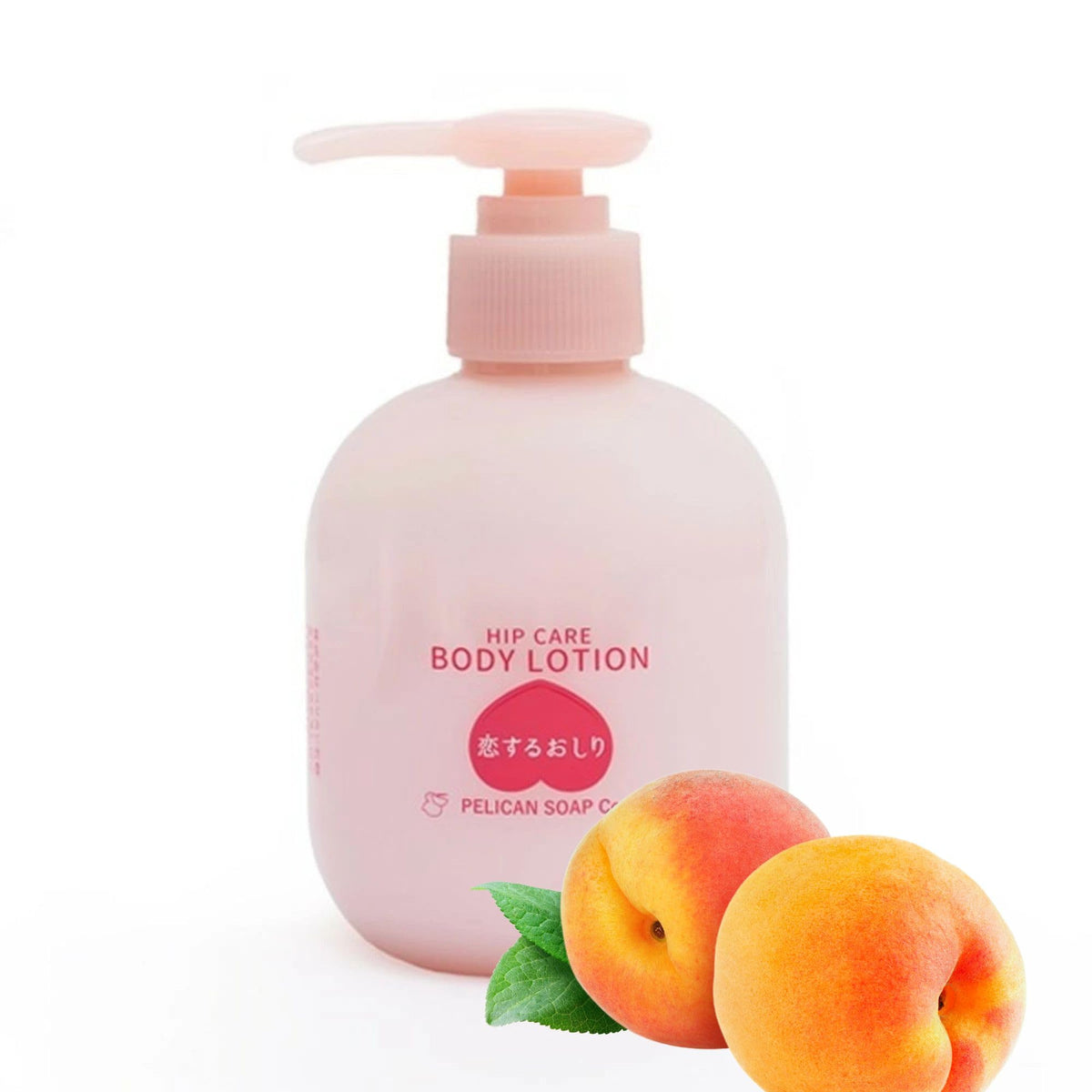 Pelican Soap full body lotion pour bottle delivers quick hydration.