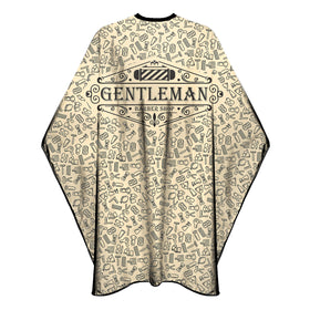 Pelocapa barber cape easy-clean dry design for quick turnover.