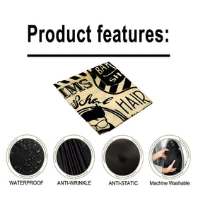 Pelocapa barber cape large 56 by 63 inches for versatile coverage