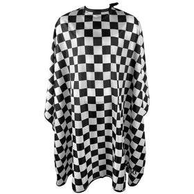 Pelocapa barber cape waterproof layer close-up showing protective coating for clothes