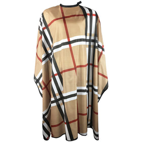 Pelocapa Haircut Cape with a waterproof layer protects clothes during haircuts.