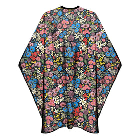Pelocapa cape features hanging loop for easy storage between clients.
