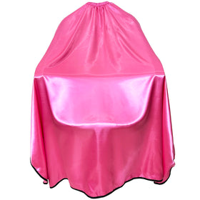 Pelocapa salon cape waterproof fabric drape protects outfits during color services