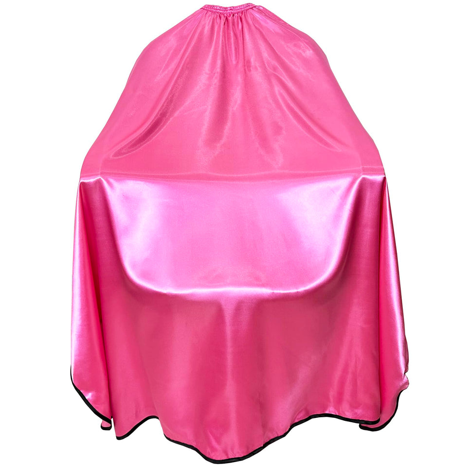 Pelocapa salon cape waterproof fabric drape protects outfits during color services