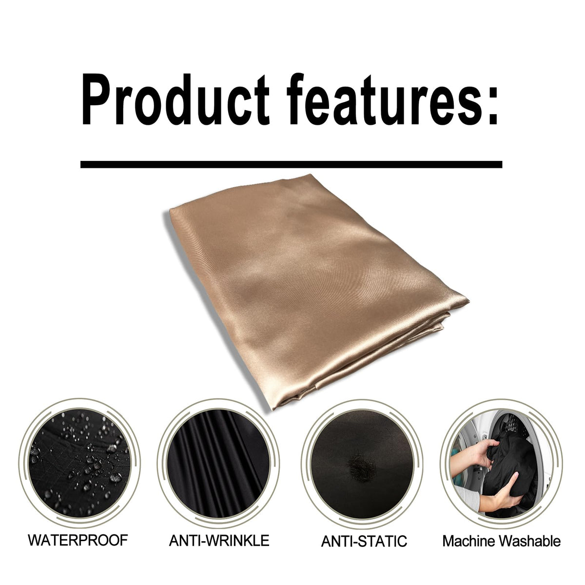 Pelocapa waterproof layer protecting clothes during wash and color services.