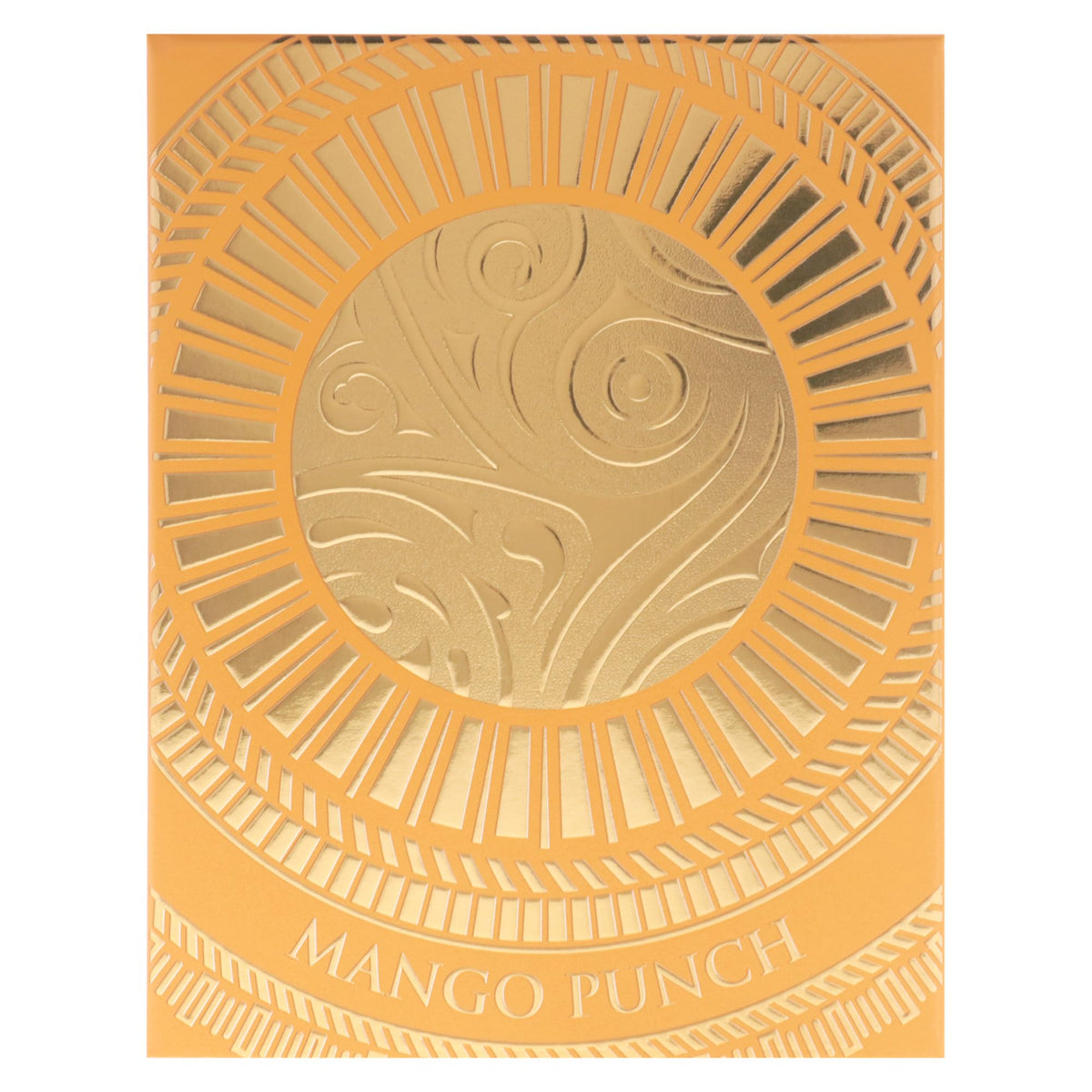 Pendora Emir Mango Punch base notes showcase vanilla and cedarwood warmth.