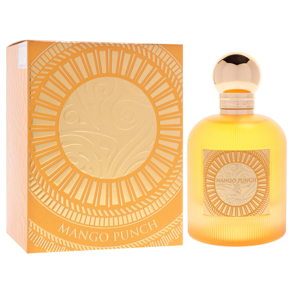Pendora Emir Mango Punch mango close-up highlights tropical fruit-forward premise.