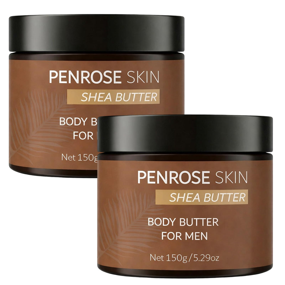 Penrose Skin Body Butter two-pack pack shot highlighting hydration.