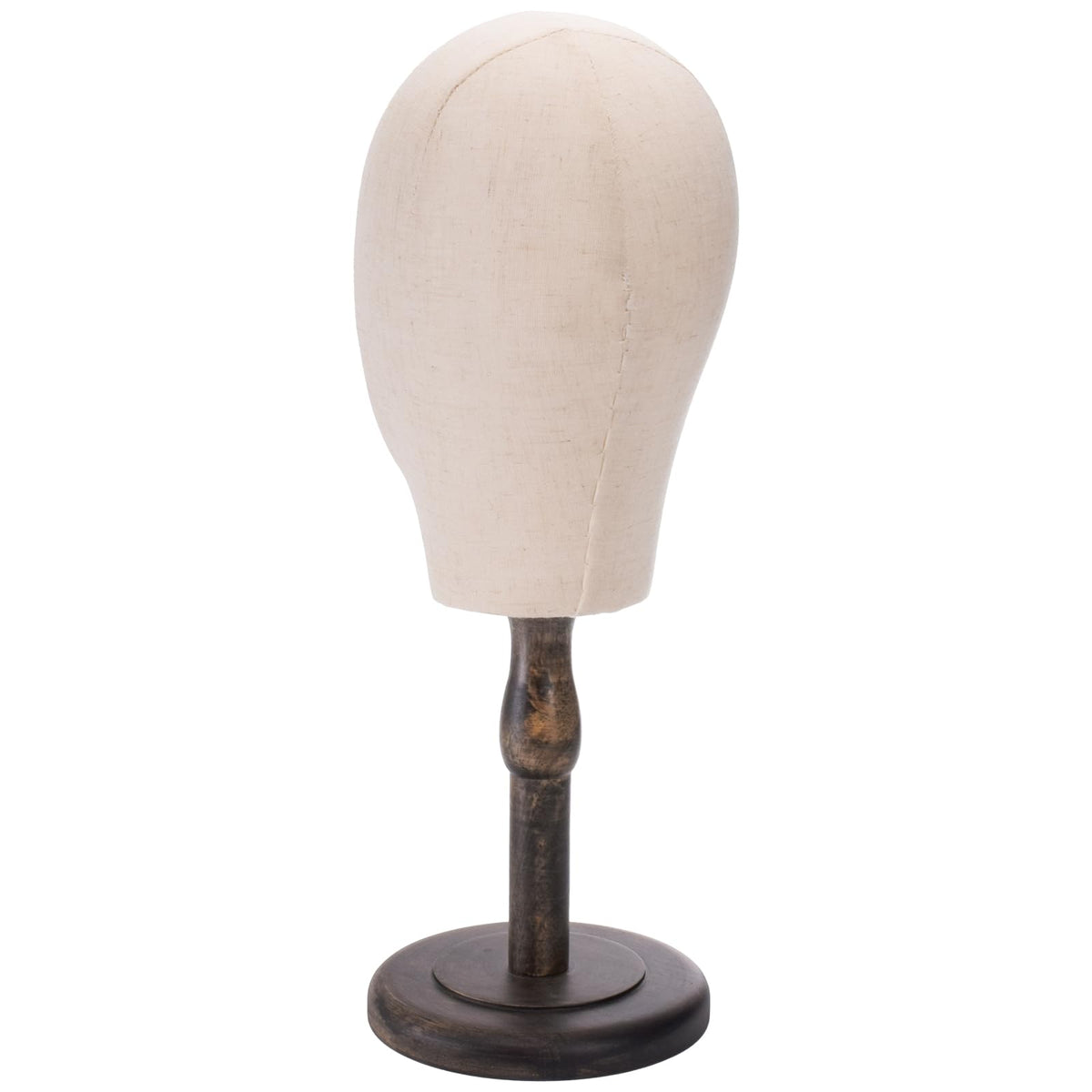 Peohud canvas head features realistic facial features for front/back orientation