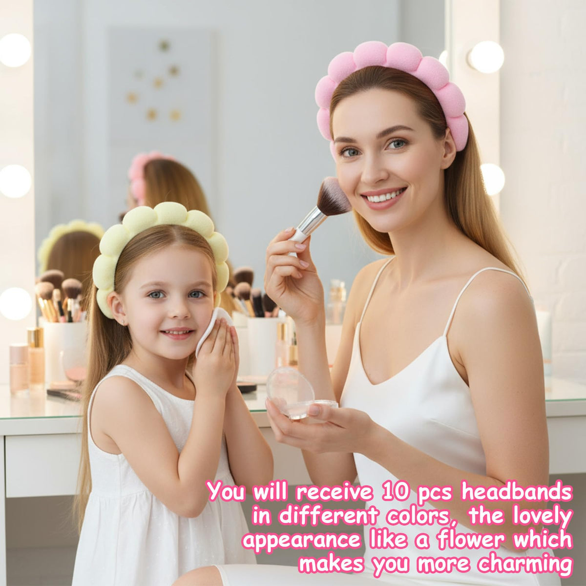 PercyEffie bulk spa headbands make a thoughtful gift option.