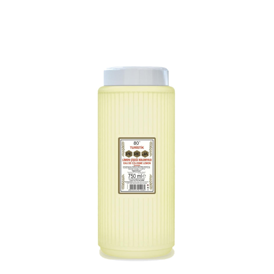 Pereja Lemon Cologne 750ml bottle delivers a bright, refreshing scent for everyday wear.