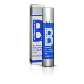 Perfect B3 Niacinamide Spray rub-free application on skin