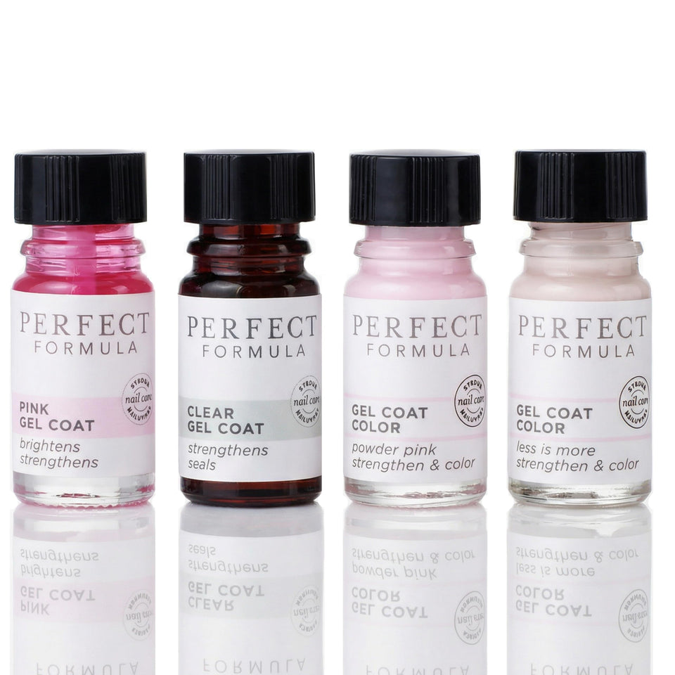 Perfect Formula Gel Coat Pink Gel Coat for a salon-ready pink nail glow