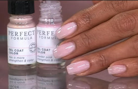 Perfect Formula Gel Coat Powder Pink adds natural pink depth