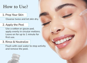 Close-up of Perfect Image Glycolic Gel Peel 70% label indicating high strength.