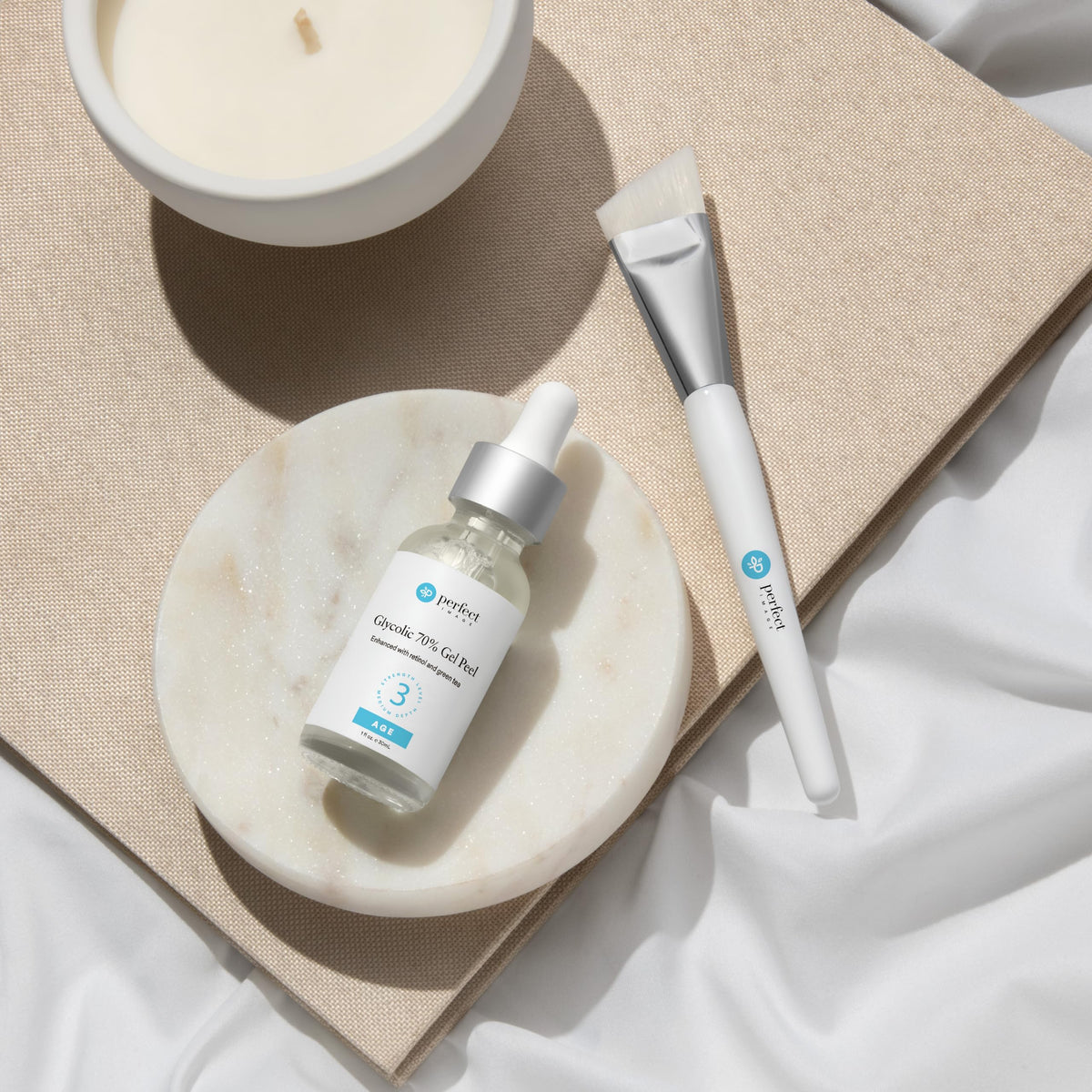Perfect Image bottle with pump for precise, clean application.