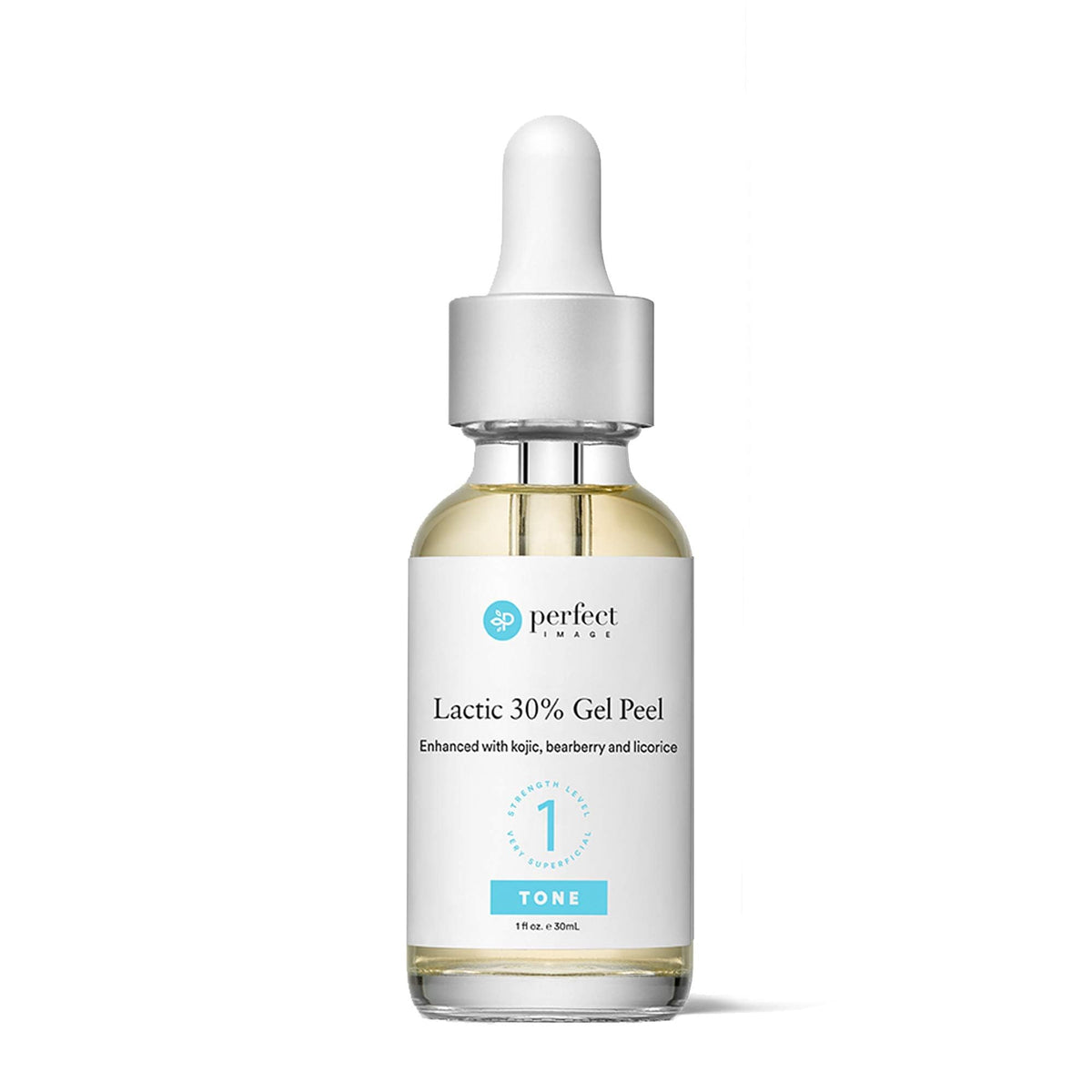 Perfect Image Lactic Gel Peel packaging highlighting premium at-home use