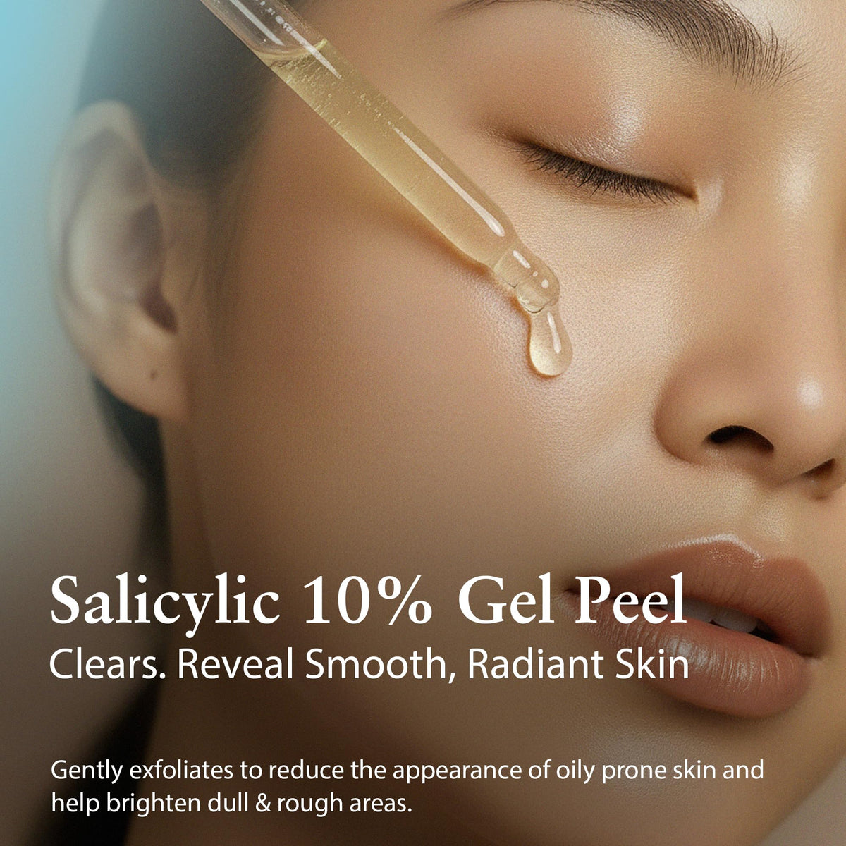 Texture of Perfect Image Salicylic 10% Gel Peel ready for targeted application