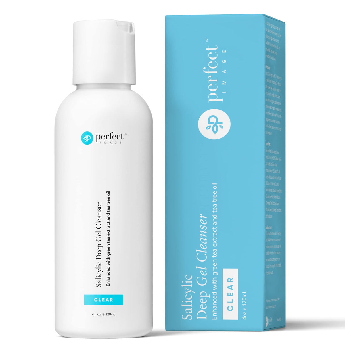 Perfect Image salicylic acid gel cleanser bottle for deep cleansing and refined pores.