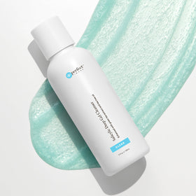 Green tea extract closeup highlights refreshing antioxidants in Perfect Image cleanser.