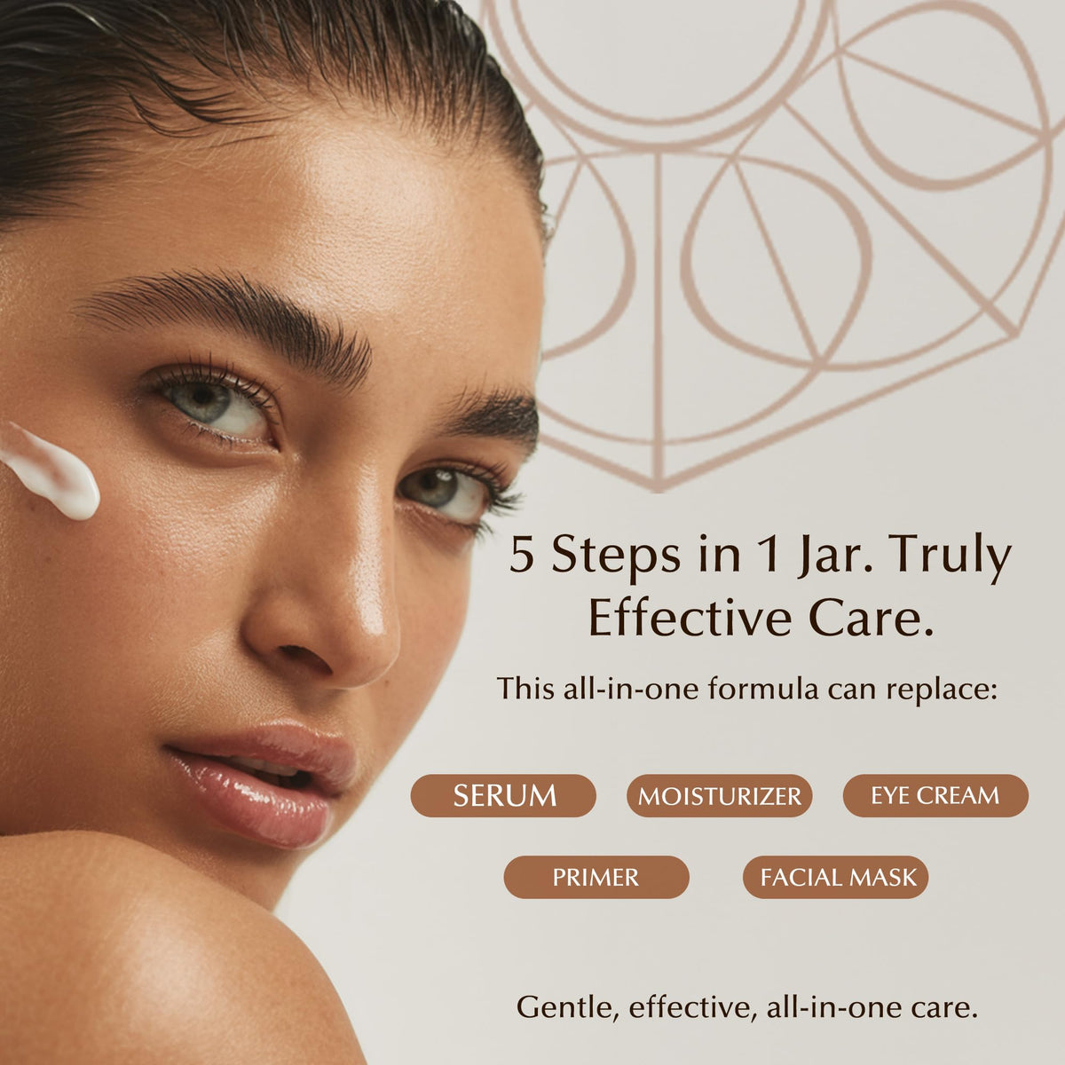 Key ingredients niacinamide and hyaluronic acid support moisture and skin resilience.