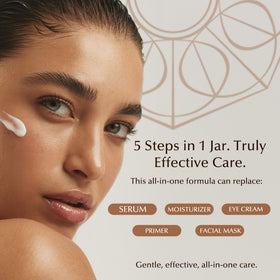 Key ingredients niacinamide and hyaluronic acid support moisture and skin resilience.