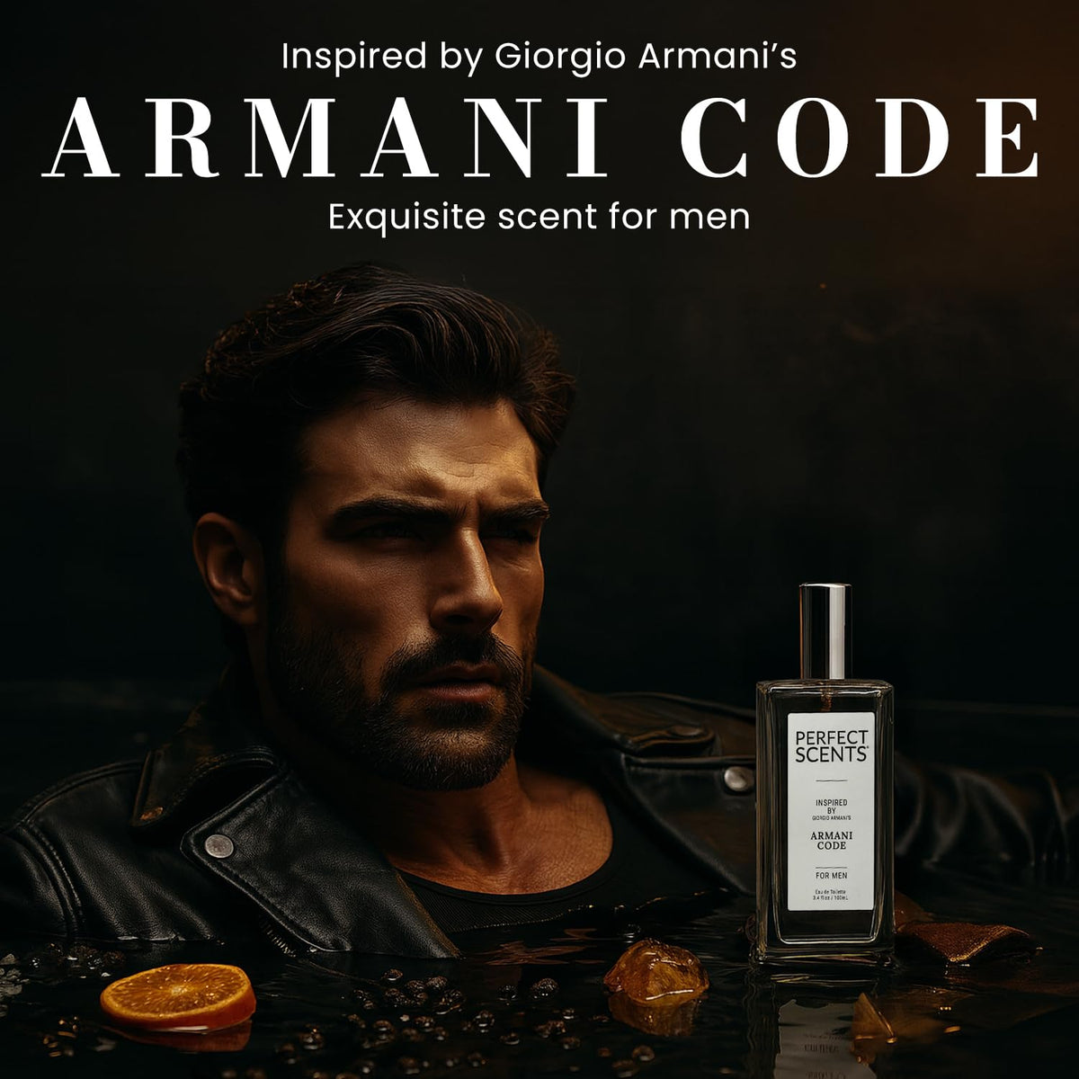 Perfect Scents peppercorn spice detail adds bold character for evening wear.