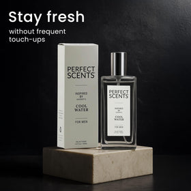 Perfect Scents vegan, clean label reinforces cruelty-free appeal.