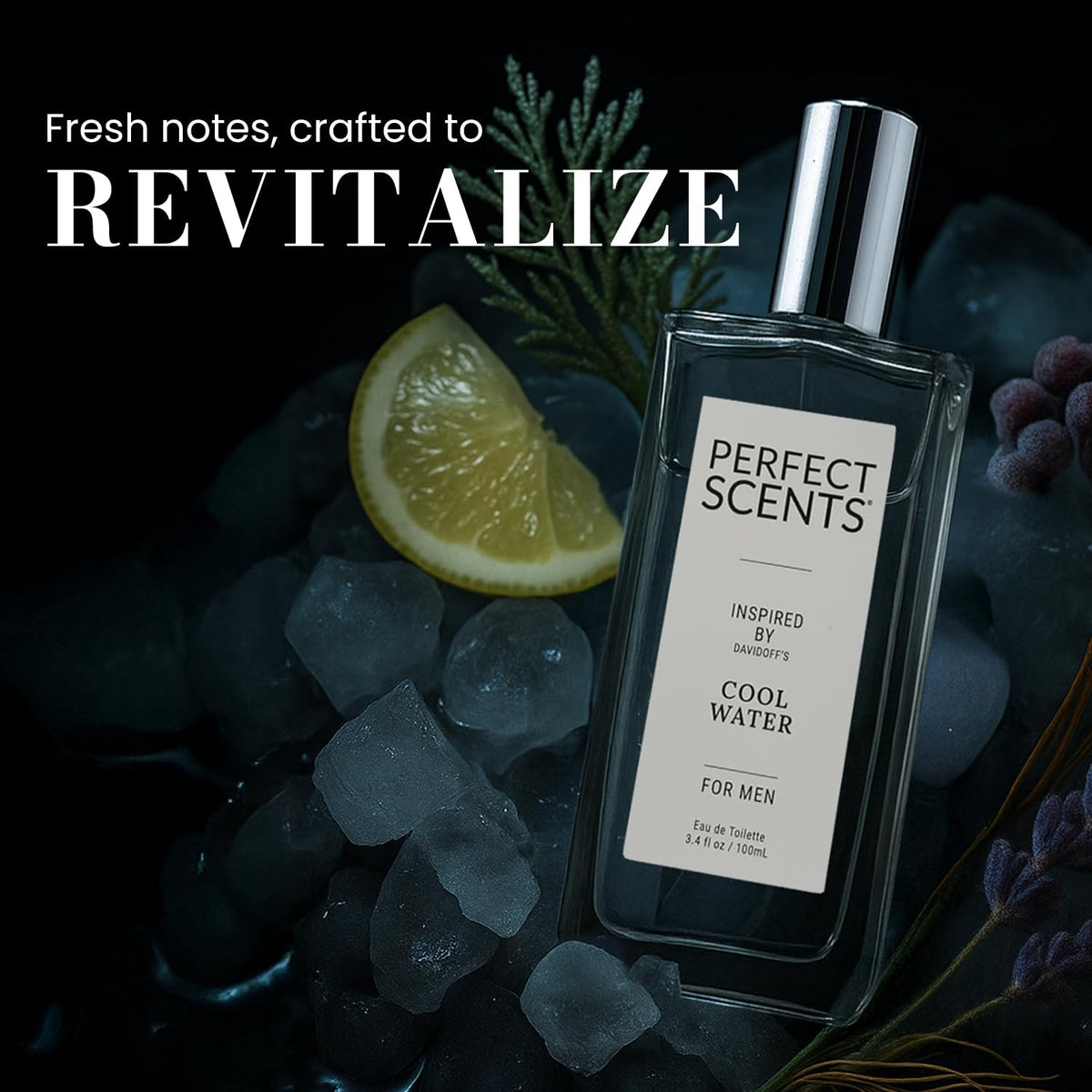 Perfect Scents spray application delivering a crisp, all-day scent.