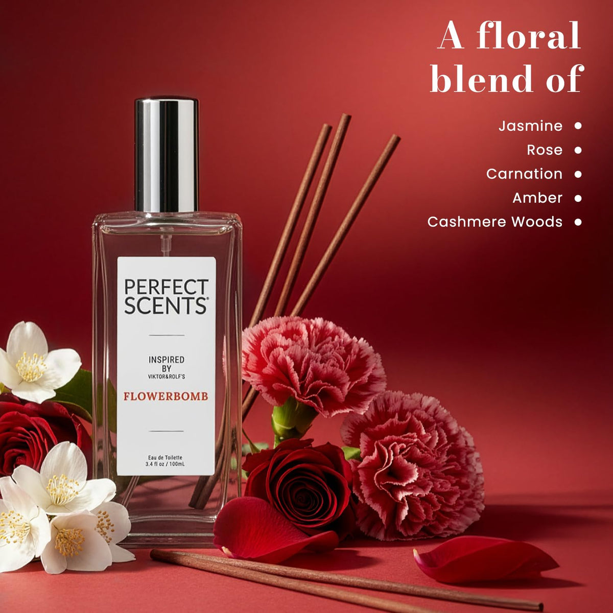 Perfect Scents vegan-clean-label graphic communicates cruelty-free, clean beauty values.
