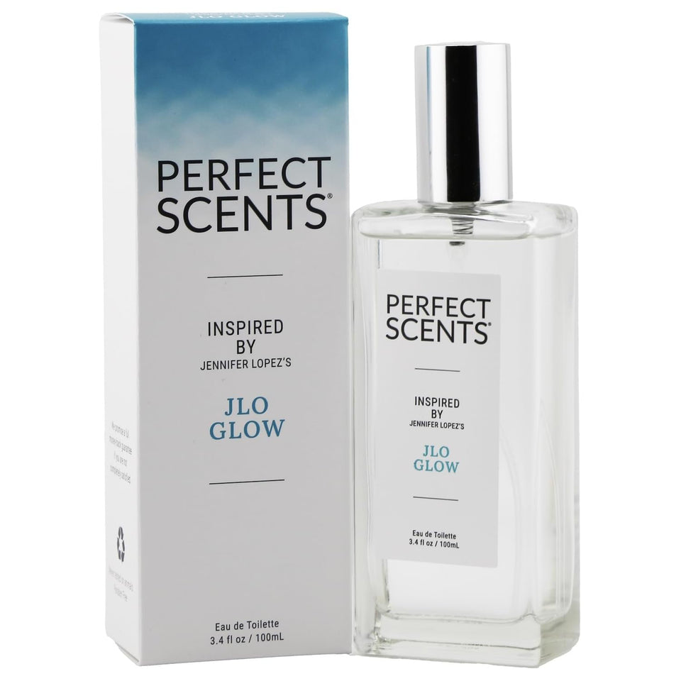Perfect Scents bottle pour with Glow-inspired design for easy application
