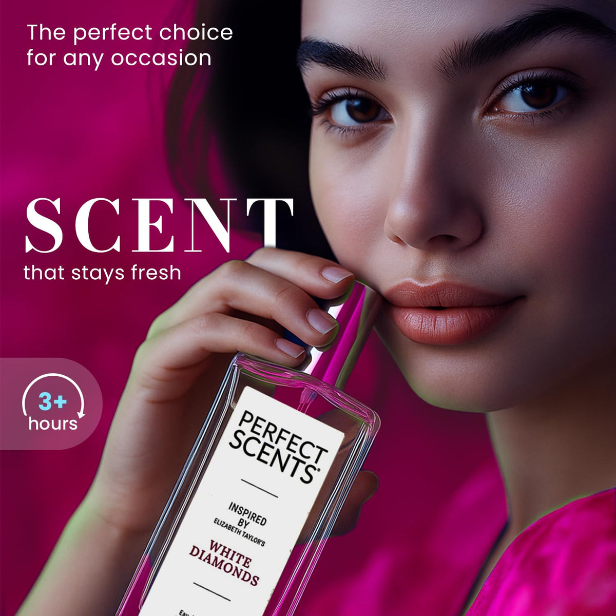 Perfect Scents packaging box with elegant design, gifting-ready presentation.