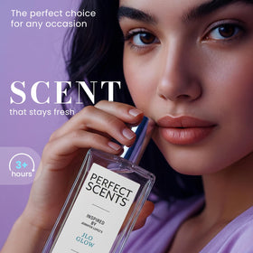 Perfect Scents vegan, paraben-free formula and cruelty-free packaging