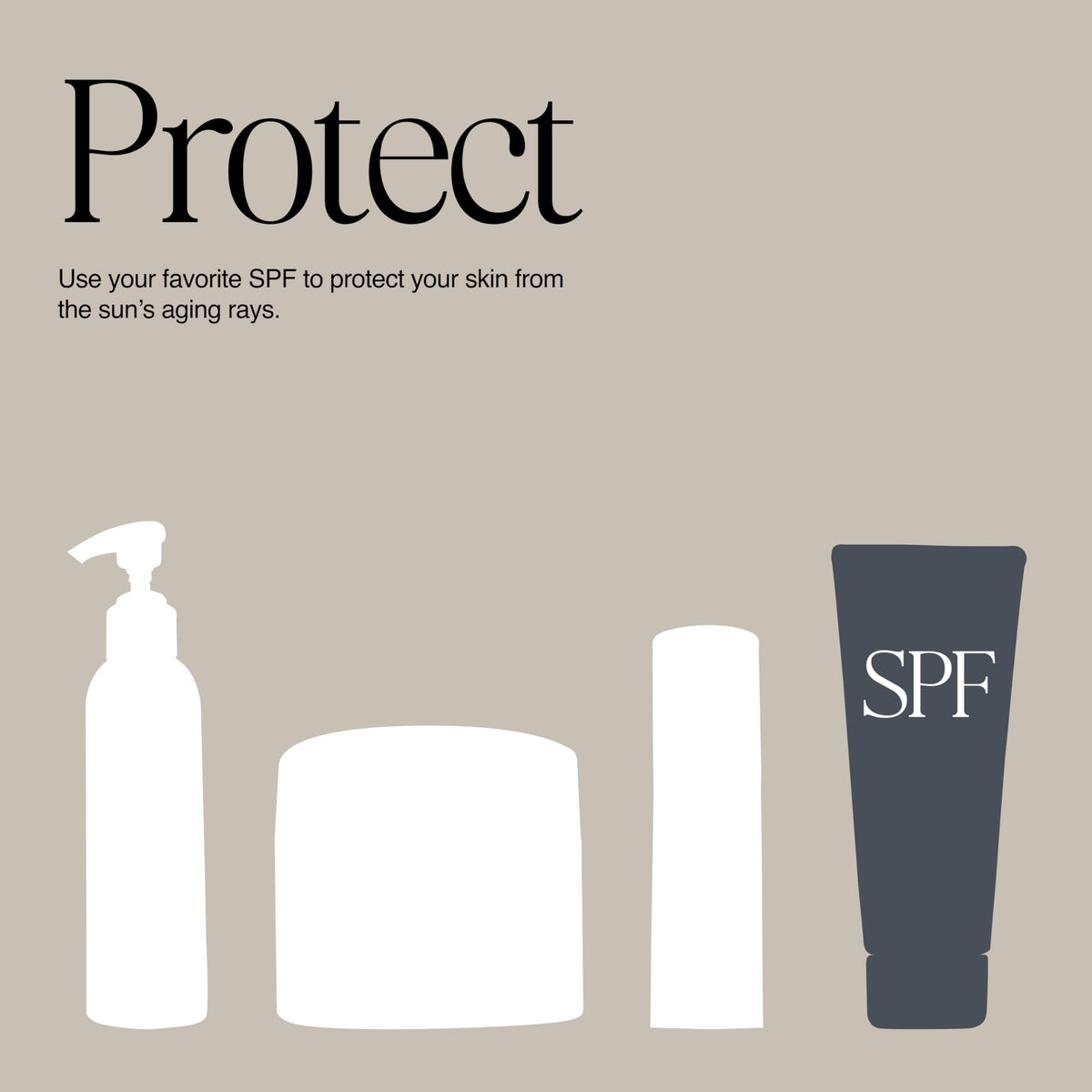 Perfect Skin by Christie Kidd Daily routine display with cleanser.