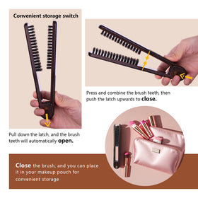 PERFEHAIR Foldable Design for travel and compact storage.