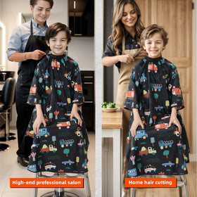 PERFEHAIR Water-repellent cape fabric keeps it clean and quick to wipe